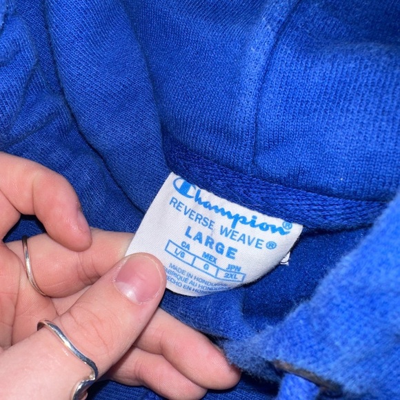 Champion reverse weave hoodie size Large - Picture 2 of 2